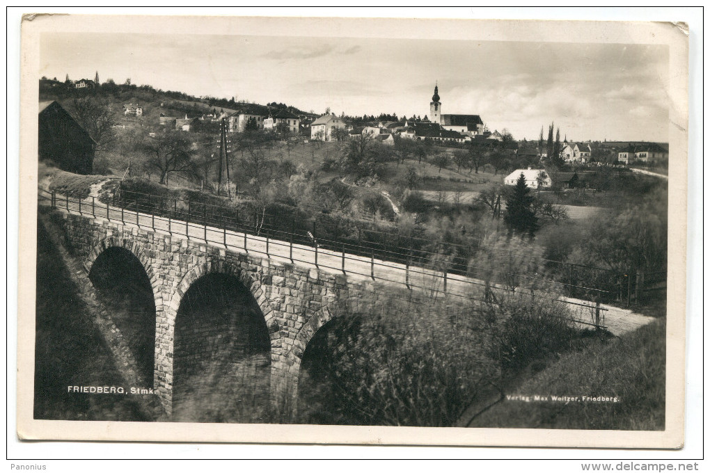 FRIEDBERG - Austria, Old Postcard - Friedberg