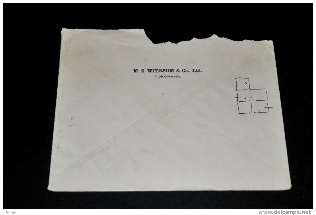 12- Envelope From Japan To Groningen Holland - Briefe U. Dokumente