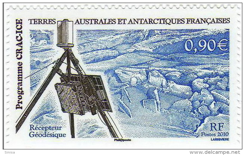 TAAF / French Antarctic / Science / Program Crac Ice - Unused Stamps