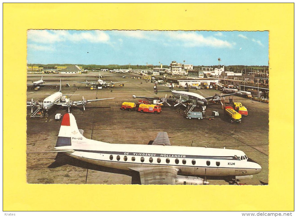 Postcard - Aerodromes, Amsterdam     (24237) - Aerodrome