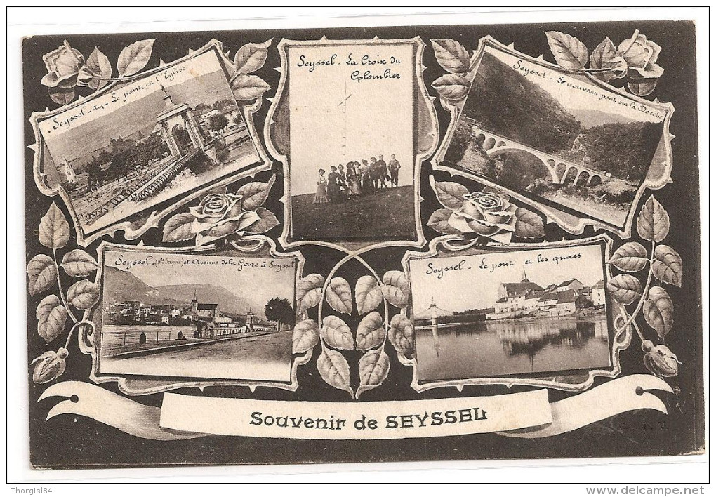 § PROMO § 74 - SEYSSEL Souvenir De Multivues écrite Timbrée - Seyssel