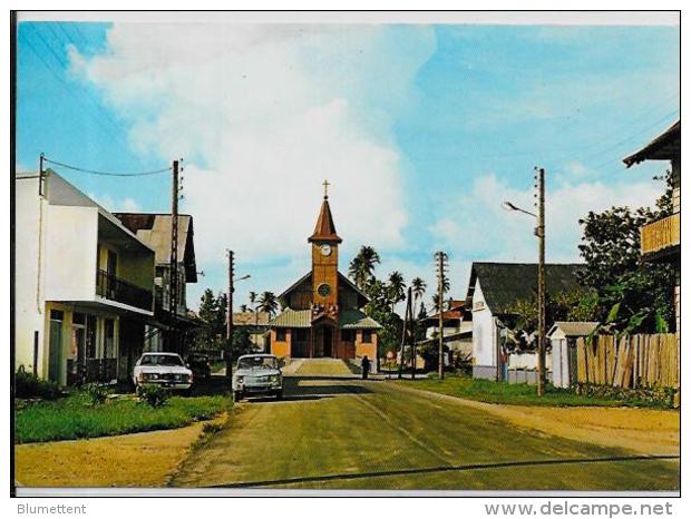 CPSM Guyane écrite Saint Laurent Du Maroni Delabergerie 86 - Autres & Non Classés