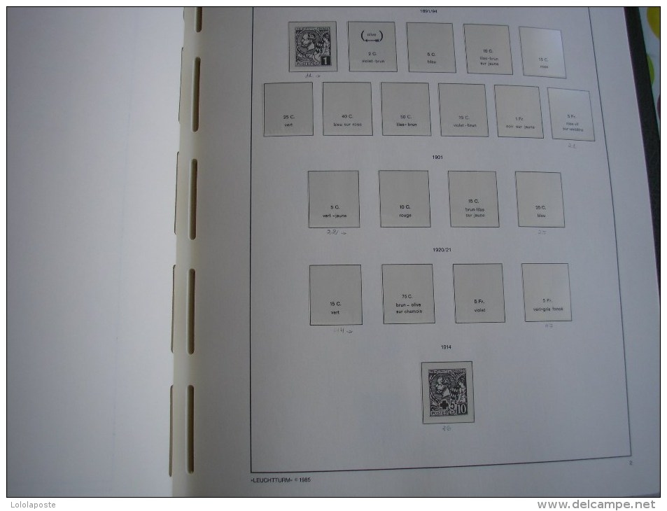 COLLECTION Dans SUPERBE Album LEUCHTTURM De 1960 à 1974 ** Avec Les Feuilles Depuis Le Début - Faciale + De 560€ - Lots & Serien