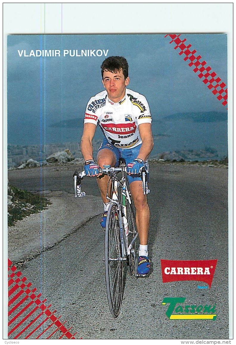 Vladimir PULNIKOV . 2 Scans. Cyclisme. Carrera Tassoni 1993 - Ciclismo