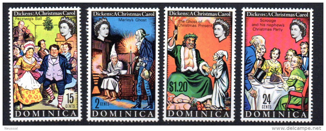 Serie Nº 296/9 Dominica. - Dominique (1978-...)
