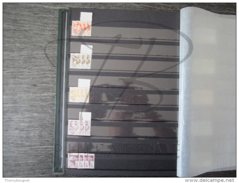 VEND STOCK DE TIMBRES PREOBLITERES DE FRANCE, NEUFS, COTE 1500 &euro; , FACIALE + 290&euro; , VENDU - 45 % !!! - Collections