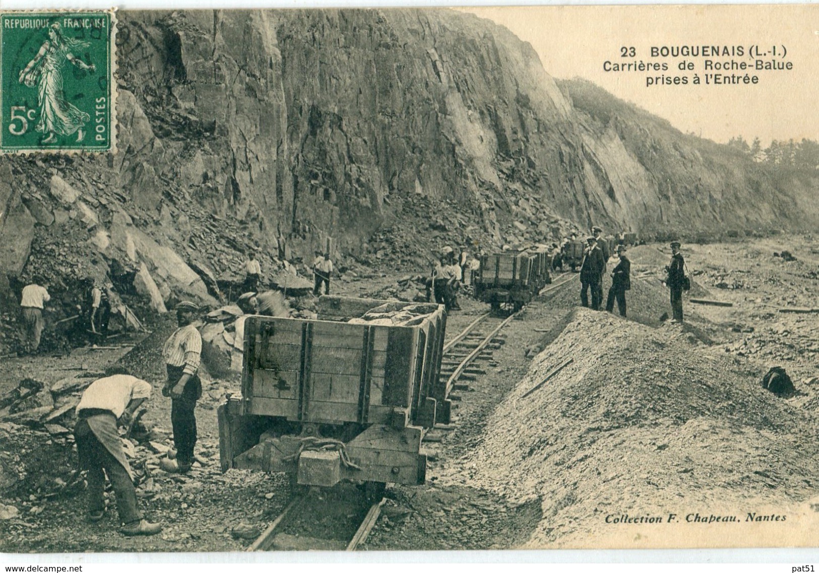 44 - Bouguenais : Carrières De Roche Balue Prises à L'entrée - Bouguenais