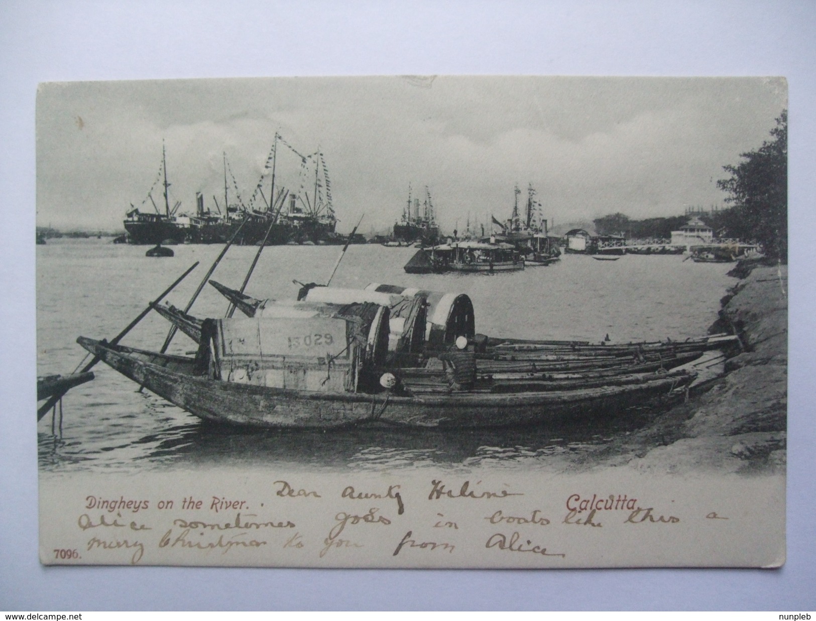 INDIA Calcutta - Dingheys On The River 1905 - India