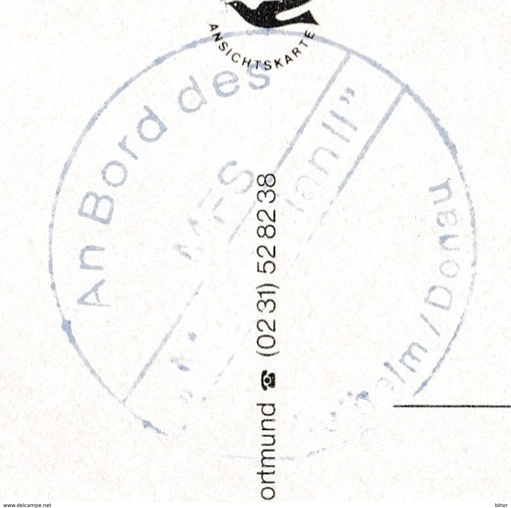 Ships Bateau Bootfahren - Motor Fahrgastschiff Maximilian II / Special Stamp - Sonstige & Ohne Zuordnung