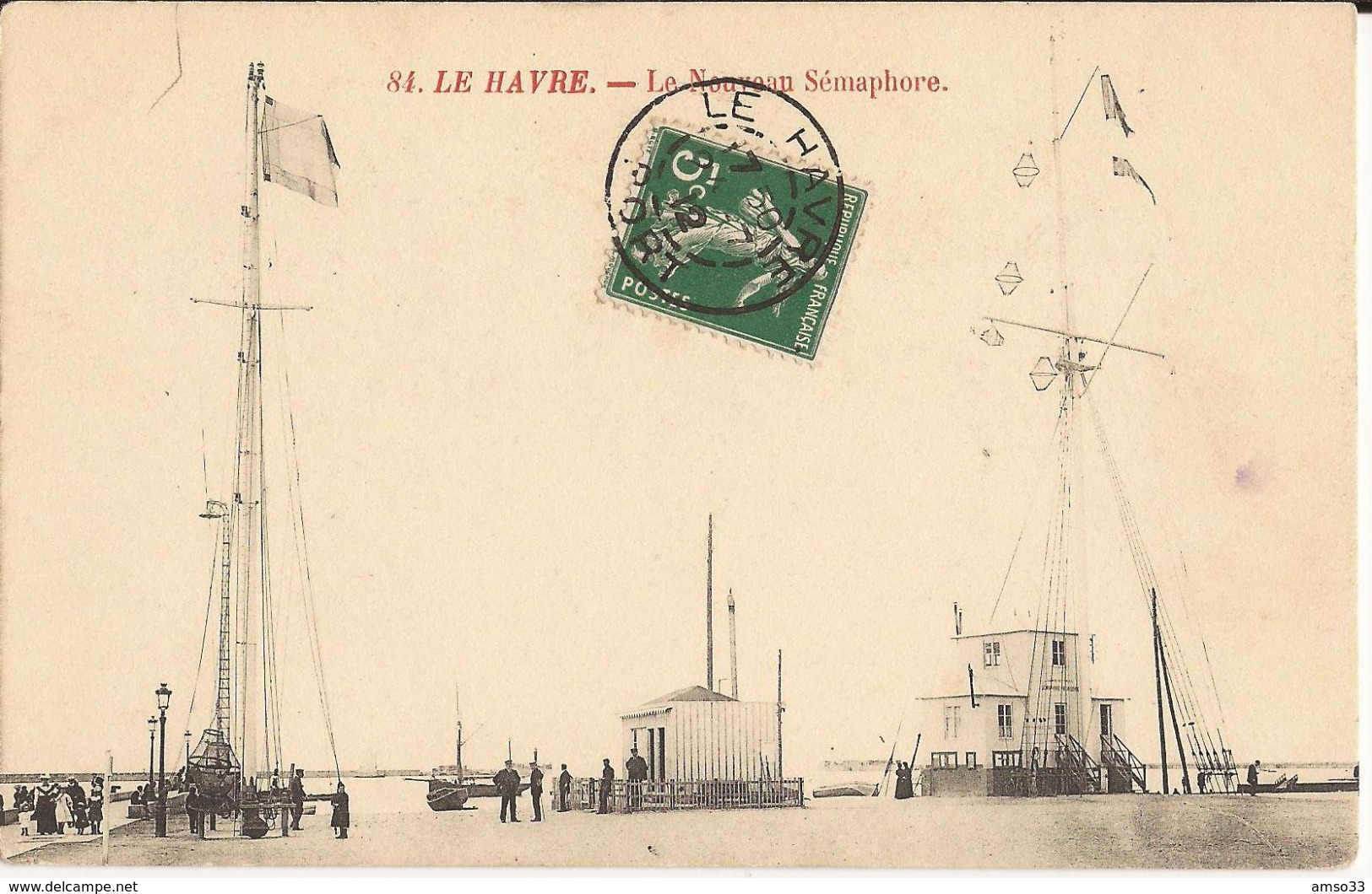 8924. LE HAVRE 76. LE NOUVEAU SEMAPHORE - Portuario