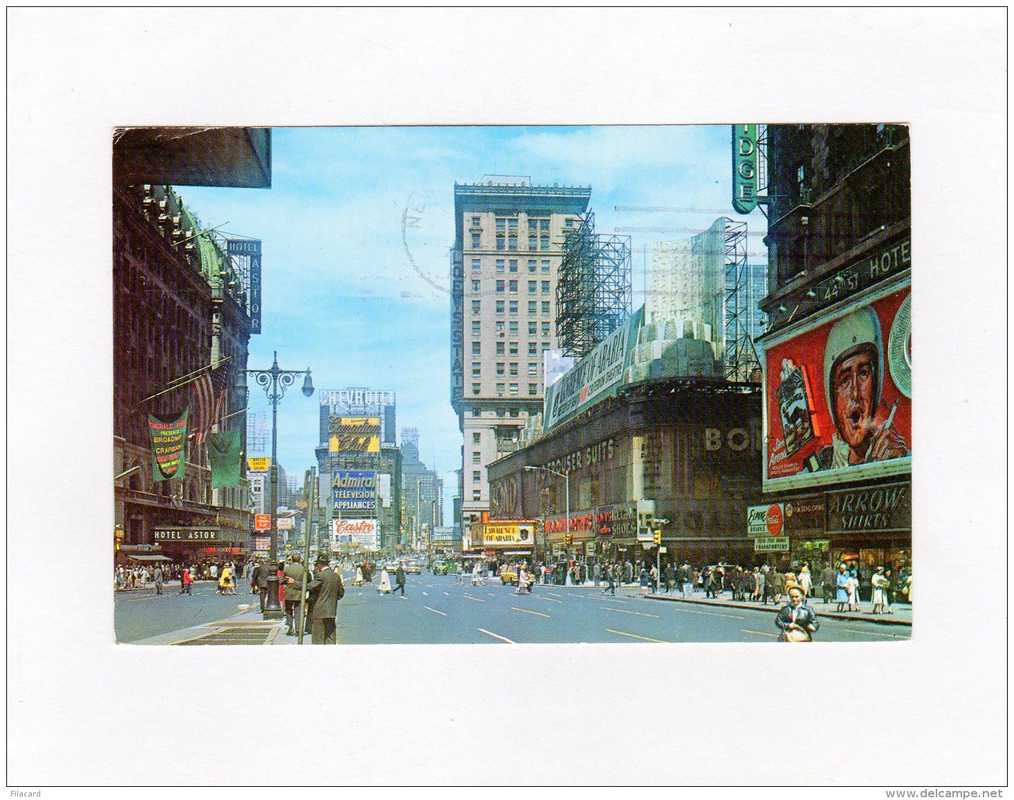 66188    Stati  Uniti,  Times Square,  The Great White Way,  Broadway, VG  1964 - Time Square