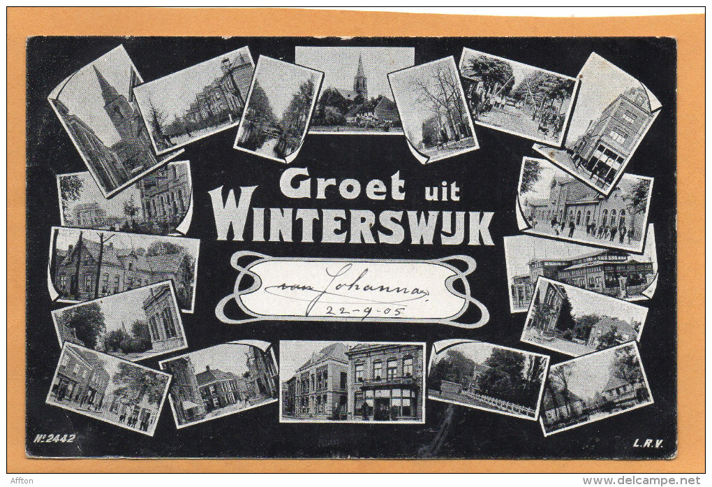 Groet Uit Winterswijk 1904 Postcard - Winterswijk