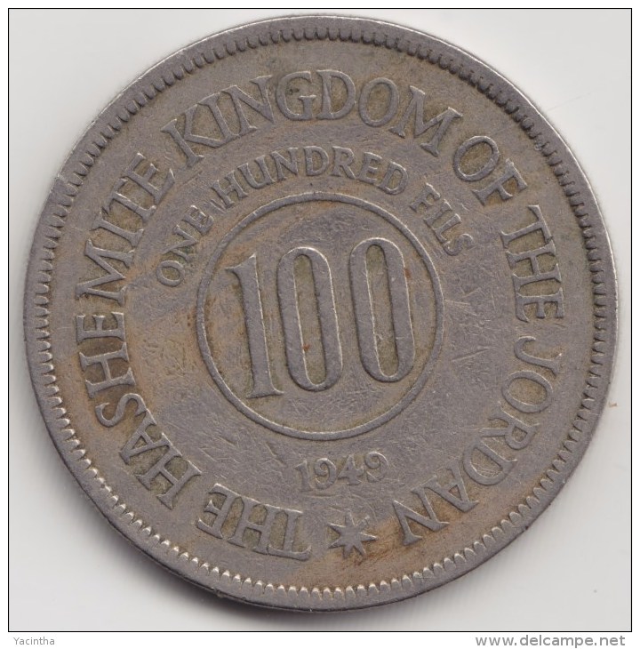 @Y@   Jordanie  100 Fils  1949        (4266) - Jordanien