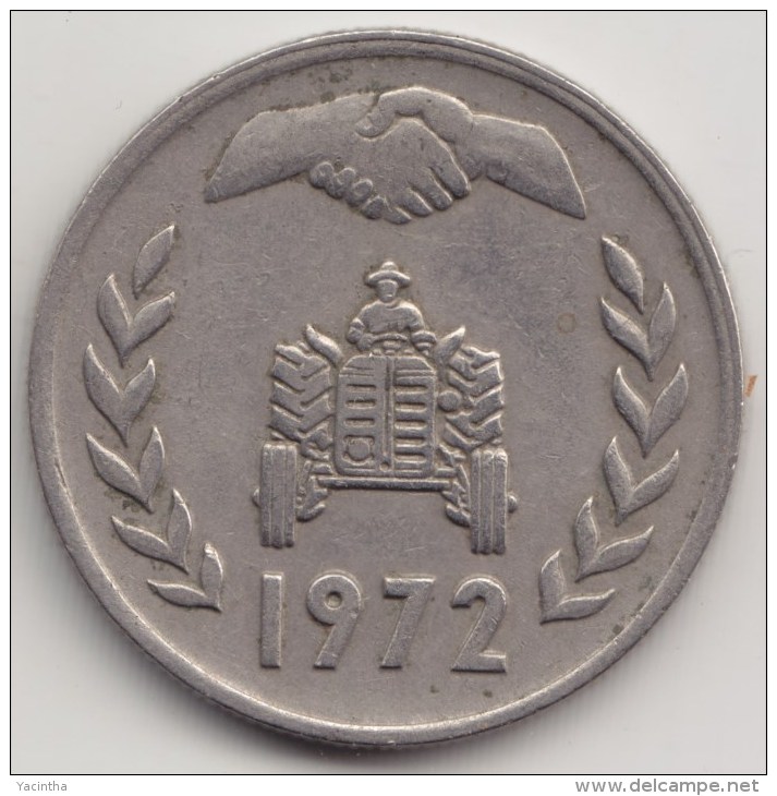 @Y@   Tunesie  1 Dinar  1972  FAO          (4275) - Tunesië