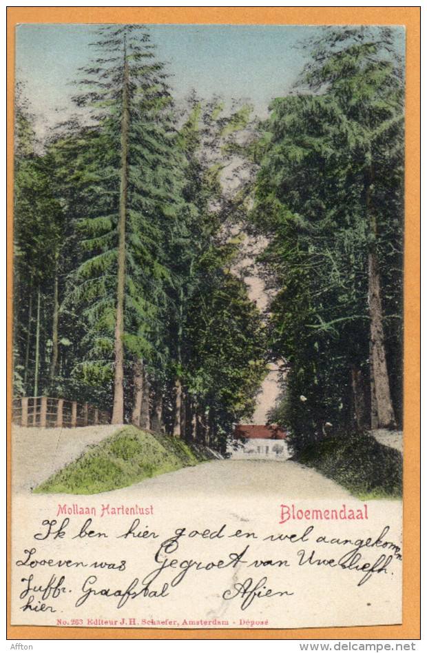 Bloemendaal 1903 Postcard - Bloemendaal