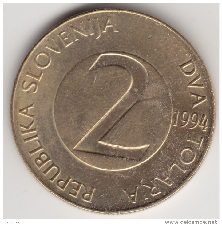 @Y@   Slovenië  2 Tolarja   1994       UNC     (4290) - Slovenia