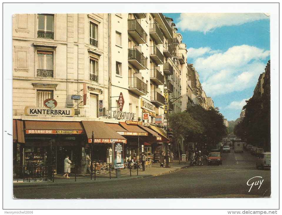 Paris 19 - Tabac La Rotonde Place Stalingrad Bvd De La Vilette Et Av  Secrétan 1980 - Paris (19)