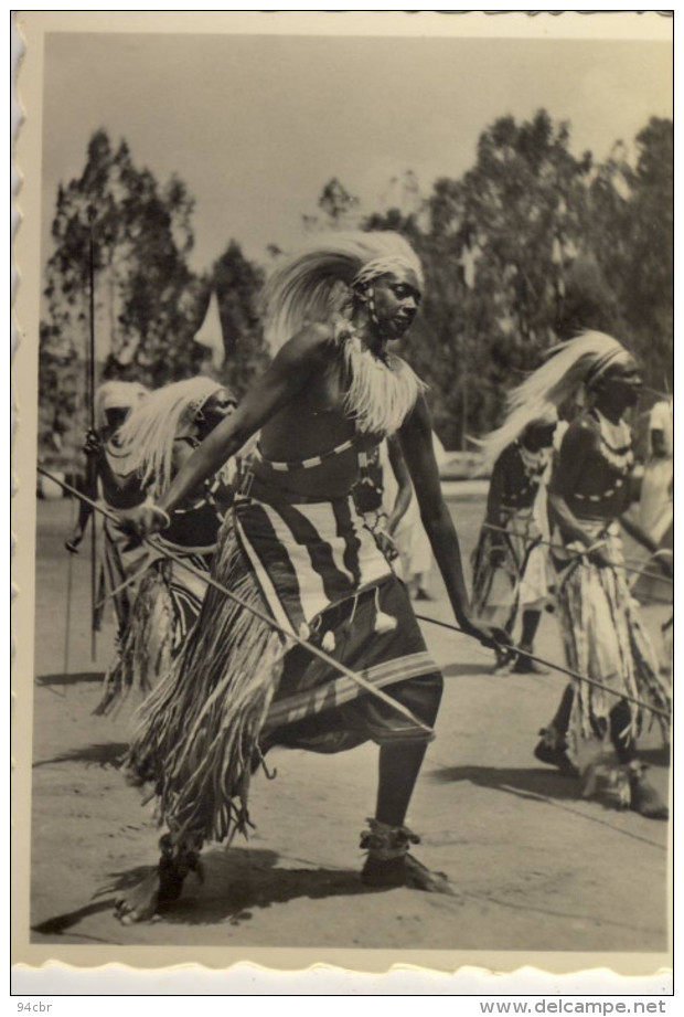 PHOTO 7.5x10.5 (ruanda) Chef Danseur Butera - Ruanda-Burundi