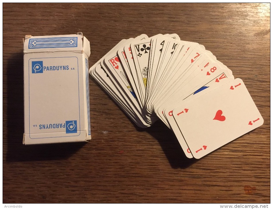 Jeu De Cartes 52 Cartes + 2 Jokers PARDUYNS SA Leuze - En - Hainaut - Speelkaarten