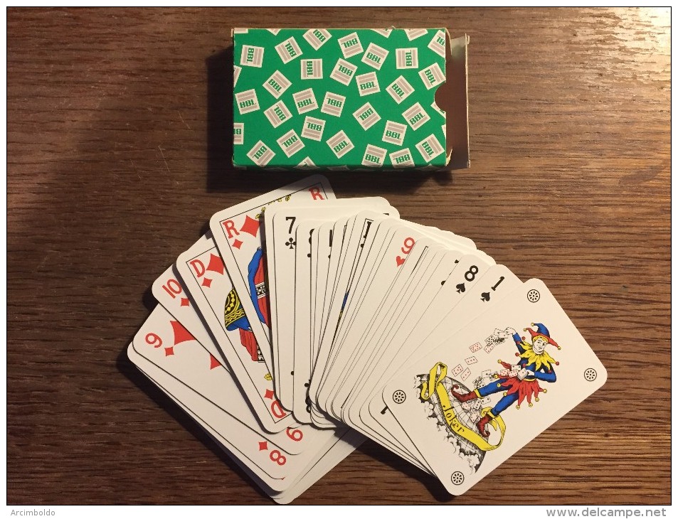 Jeu De 32 Cartes + 3 Jokers BBL - Cartes à Jouer Classiques