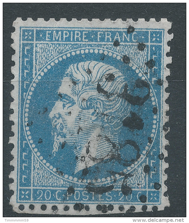 Lot N°33322   N°22, Oblit GC 3185 ROGNY (83), Ind 13 - 1862 Napoleone III
