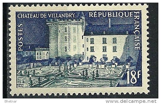 Yt 995 " Chateau De Villandry " 1954 Neuf ** - Unused Stamps