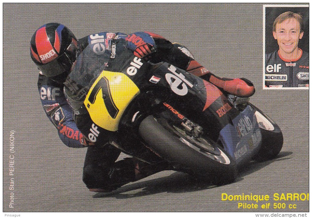 Dominique SARRON - Pilote Elf 500cc - Motos