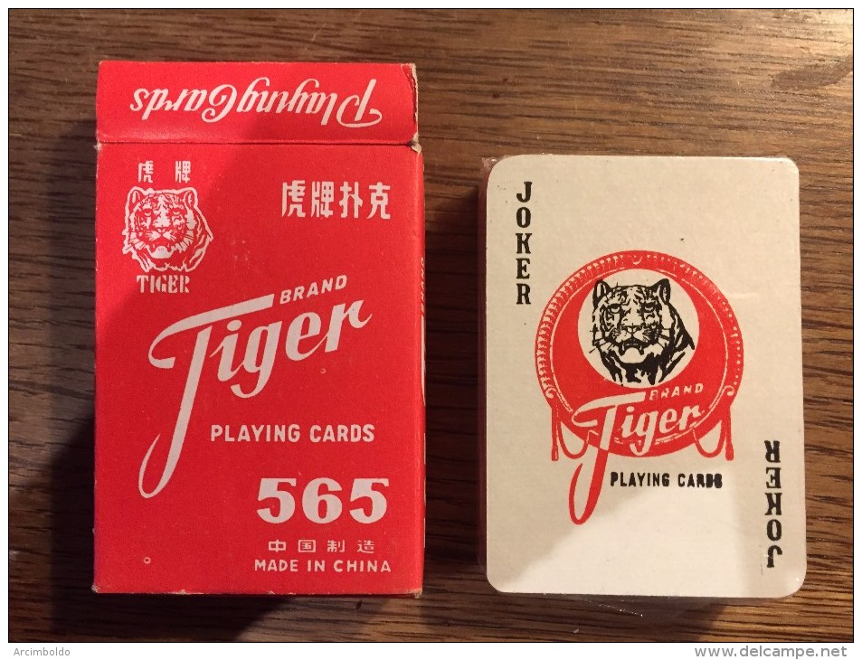 Jeu De 52 Cartes +  Jokers : Tiger Brand China 565 NEUF SOUS CELLOPHANE ! - Kartenspiele (traditionell)