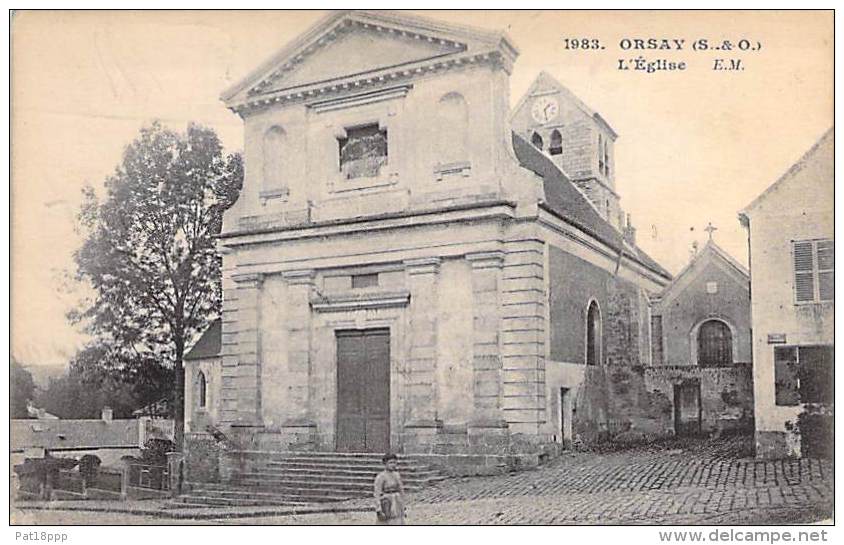 91 - ORSAY : L'Eglise - CPA - Essonne - Orsay