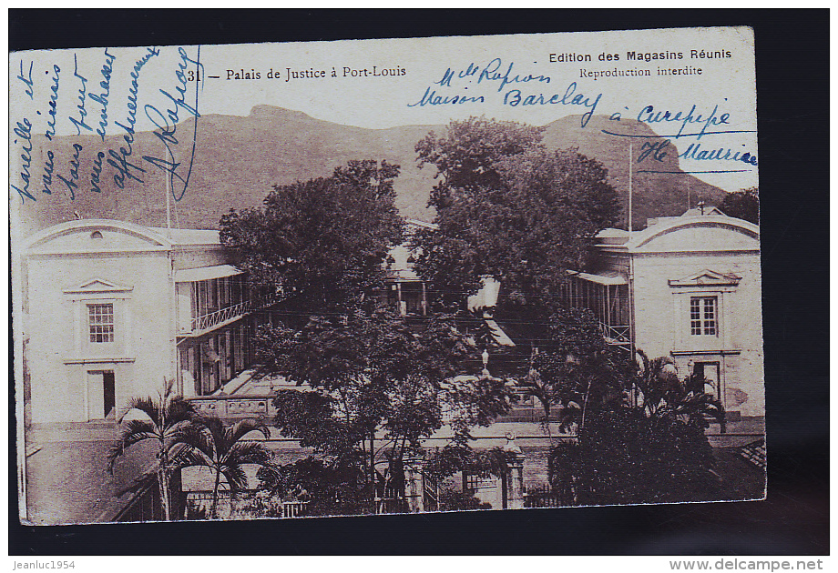 PORT LOUIS PALAIS JUSTICE - Maurice