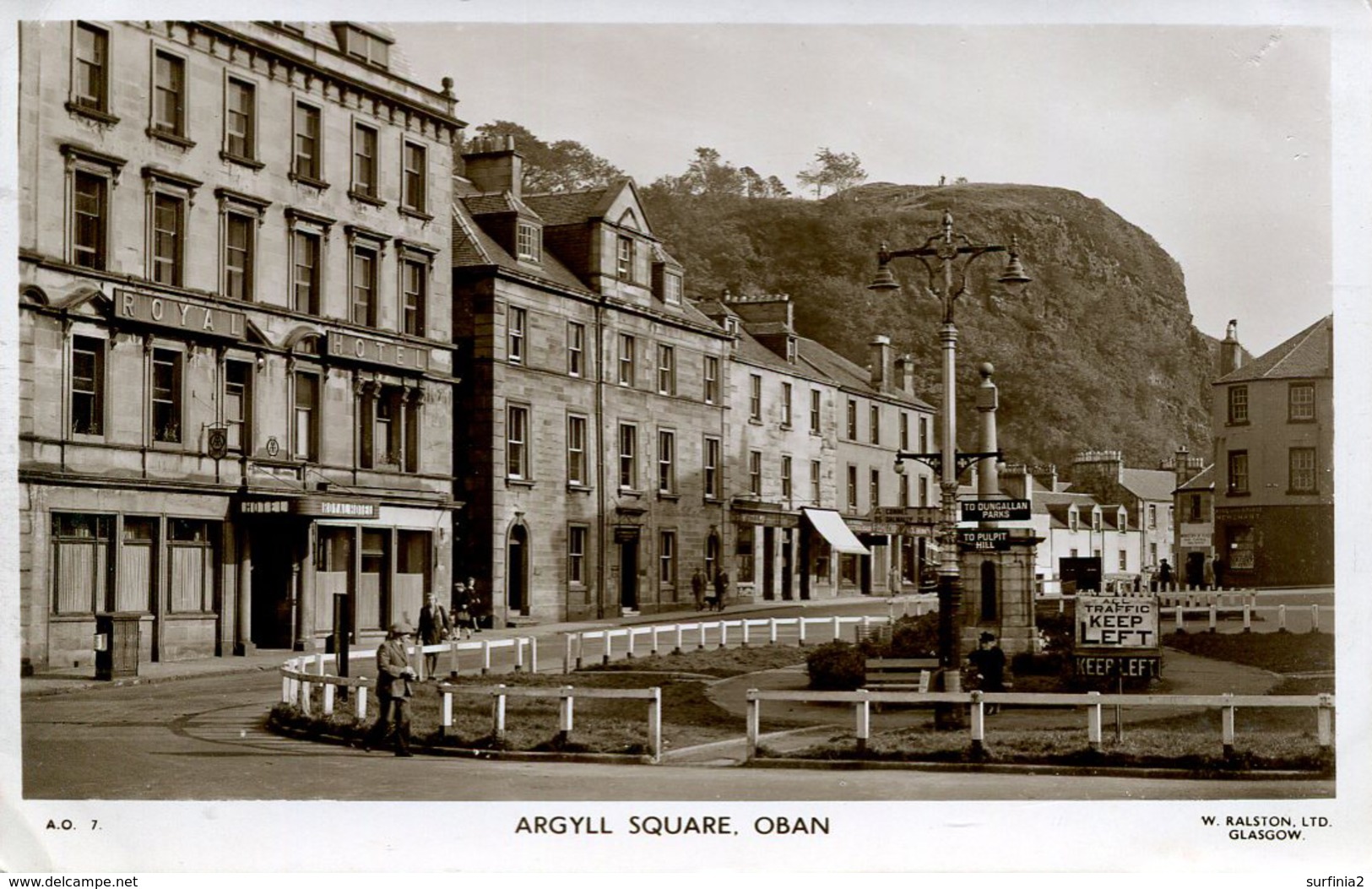 ARGYLL -  OBAN - ARGYLL SQUARE RP Arg188 - Argyllshire