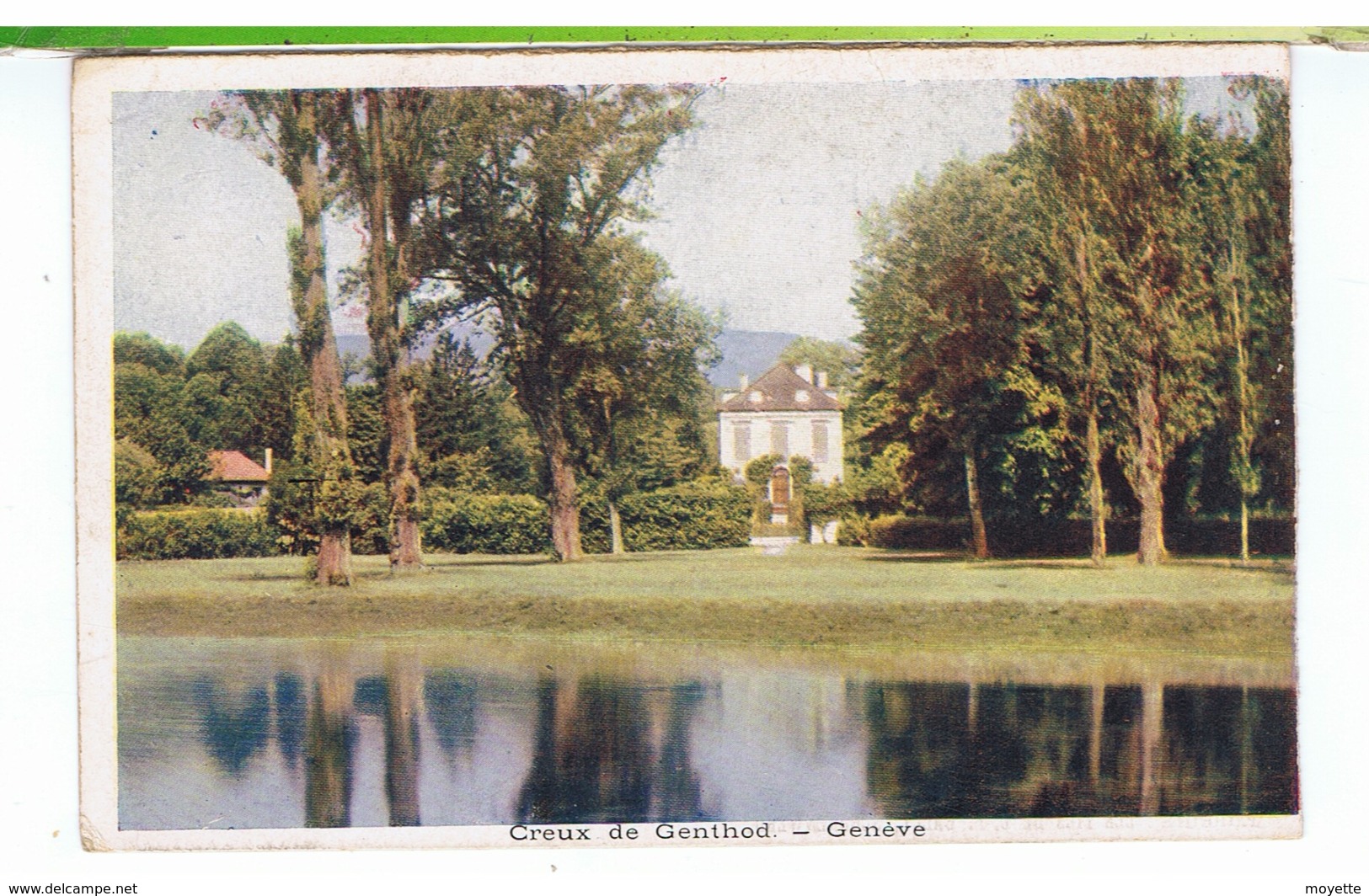 CPA-SUISSE-GENÈVE-CREUX DE GENTHOD- - Genthod