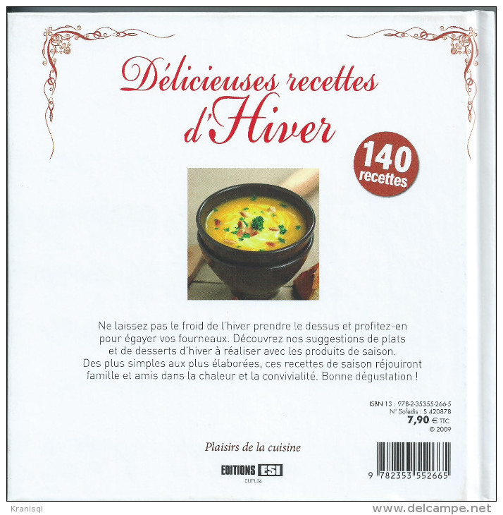 Cuisine , Délicieuses Recettes D'hiver - Gastronomie