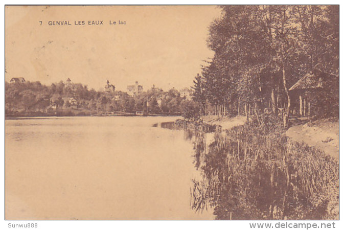 Genval-les-Eaux - Le Lac (Edition Bosscher, Lingerie De La Gare, 1922) - Rixensart