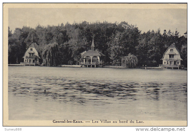 Genval-les-Eaux - Les Villas Au Bord Du Lac (Aux Arts Décoratifs, 1934) - Rixensart