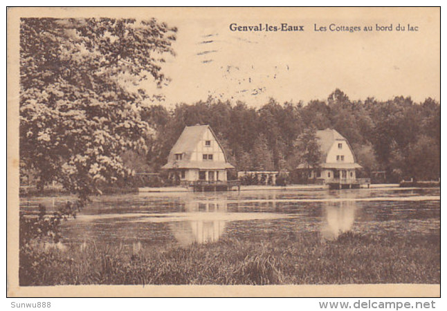 Genval-les-Eaux - Les Cottages Au Bord Du Lac (Edition Yvonnes Casterman, 1925) - Rixensart