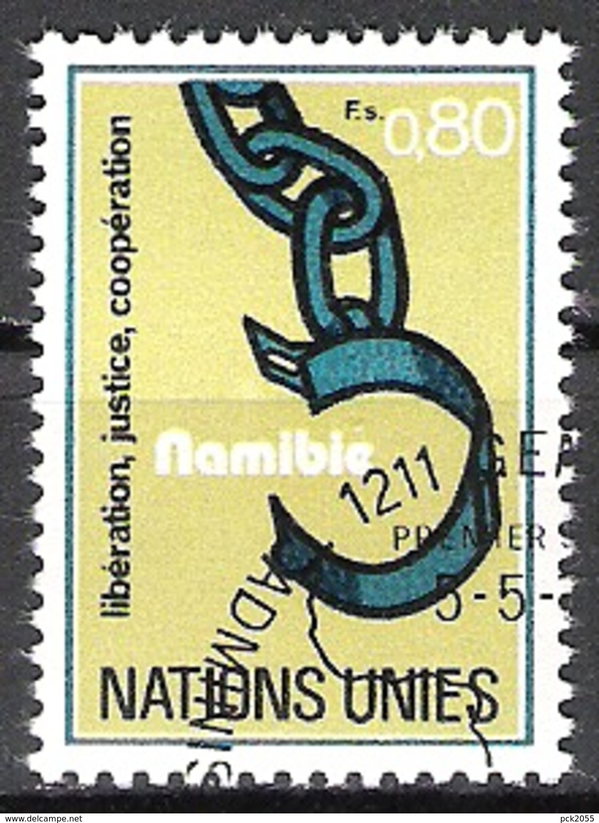 UNO Genf 1978 MiNr.75 O Gest. Namibia (  4009 ) - Gebruikt