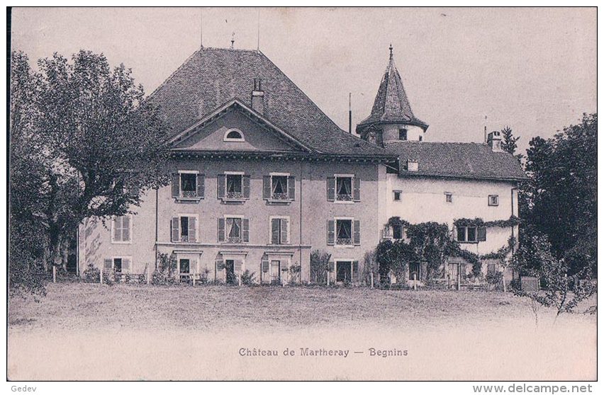 Begnins, Château De Martheray (2.8.05) - Begnins