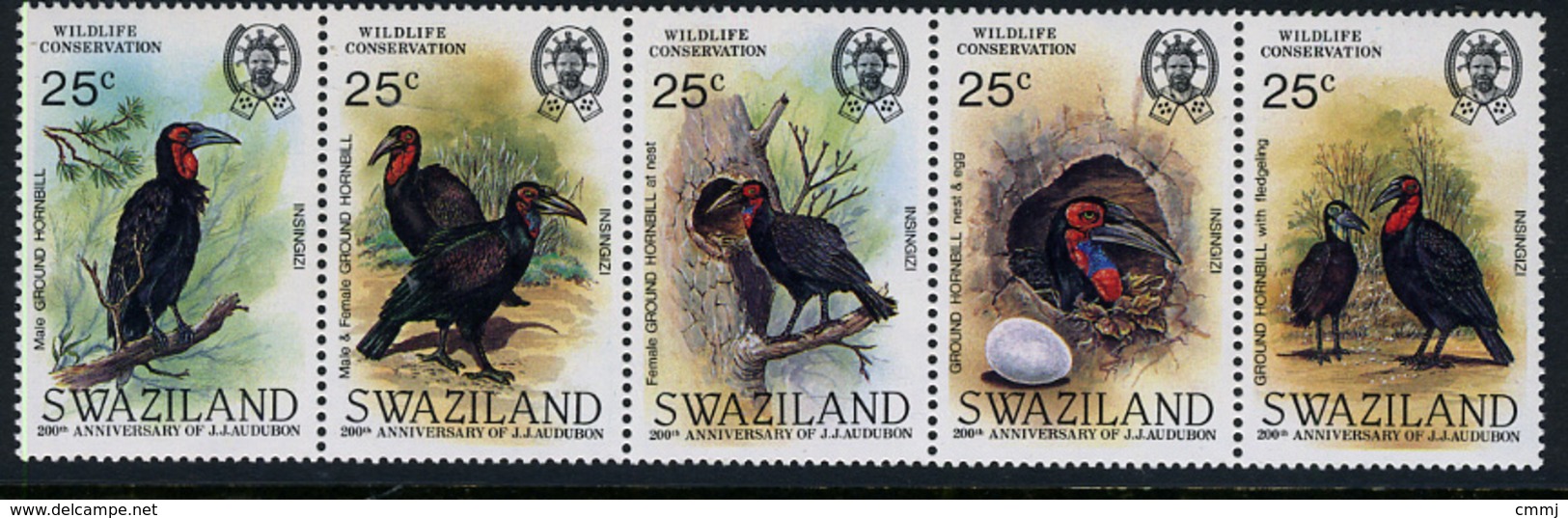 1985 - SWAZILAND - Catg.. Mi. 480/484 - NH - (AD85348.SI50.27) - Swaziland (1968-...)