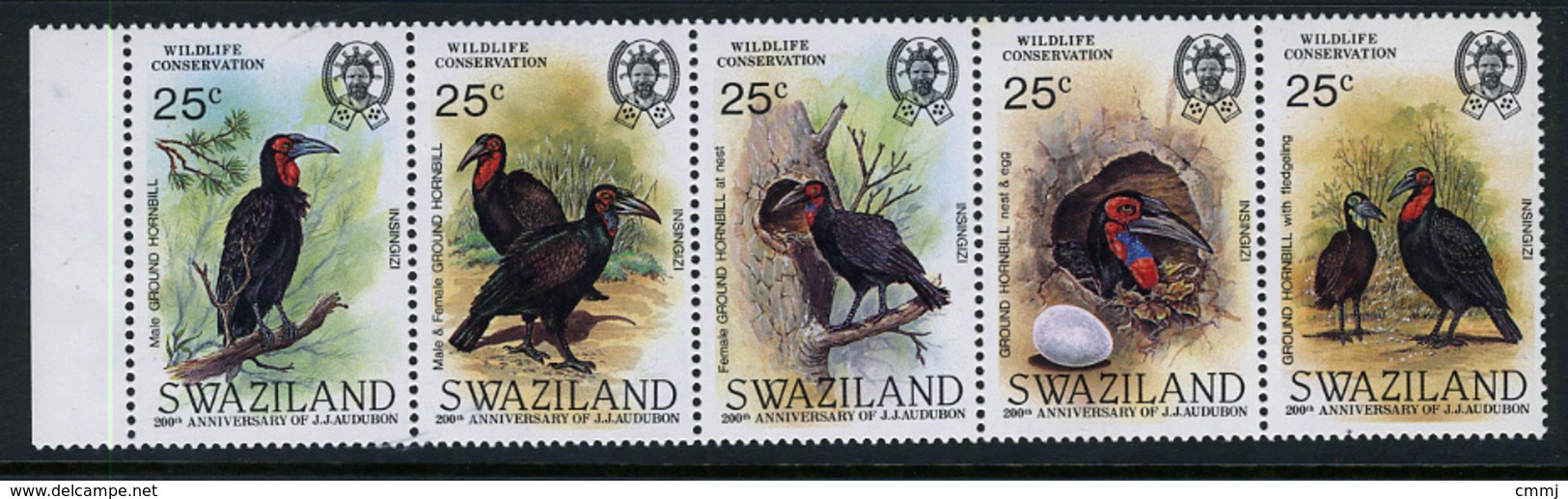 1985 - SWAZILAND - Catg.. Mi. 480/484 - NH - (AD85348.SI50.27) - Swaziland (1968-...)