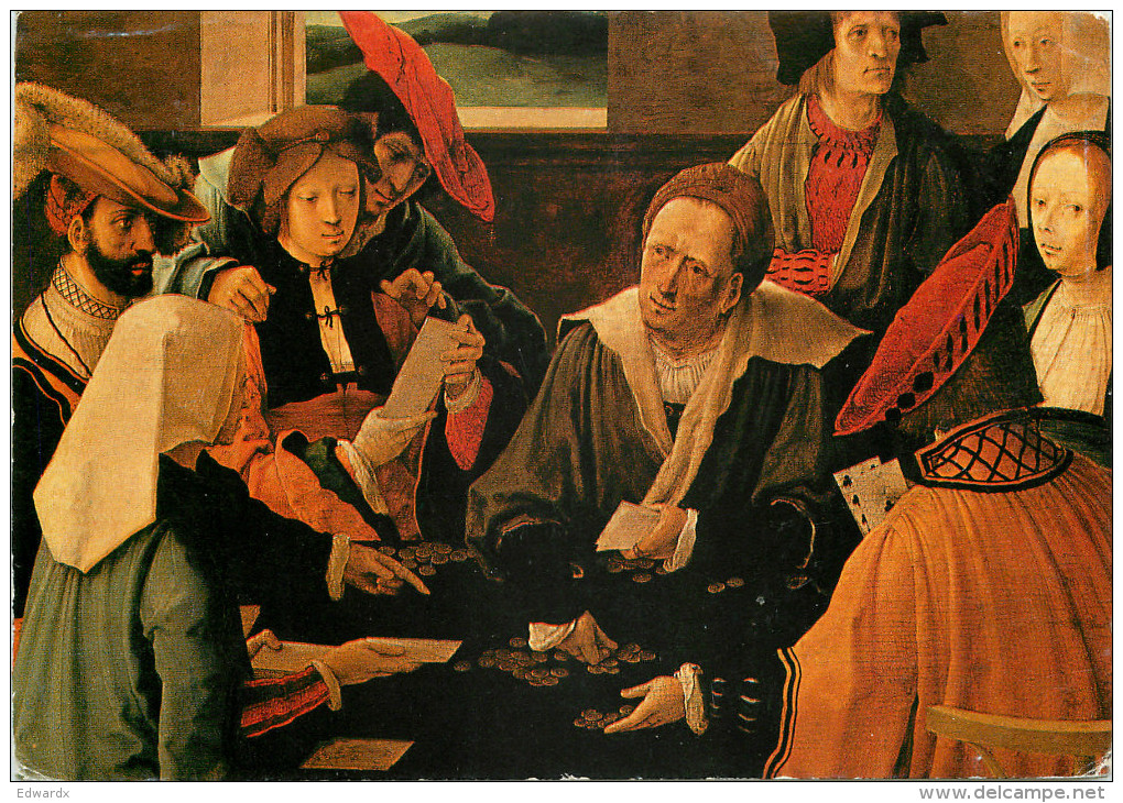 Lucas Van Leyden, Art Painting Postcard Unposted - Schilderijen