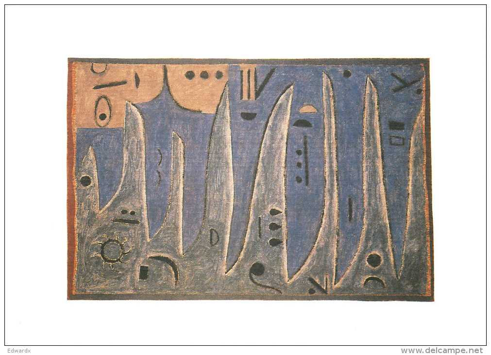 Paul Klee, Art Painting Postcard Unposted - Schilderijen