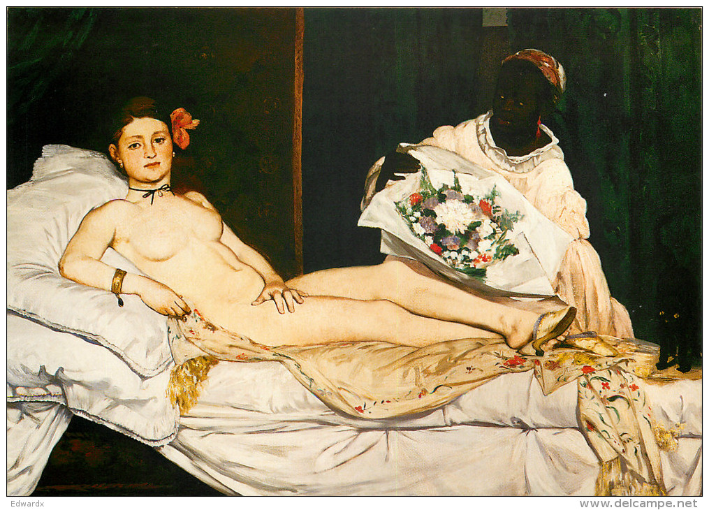 Edouard Manet, Art Painting Postcard Unposted - Malerei & Gemälde