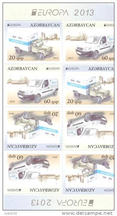 2013. Azerbaijan, Europa 2013, Booklet-pane,  Mint/** - 2013