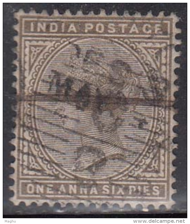 C8 Byculla,  BOMBAY Local Strike, Cooper 15a / Renouf 15b / British East India Used Early Indian Cancellations - 1858-79 Kronenkolonie