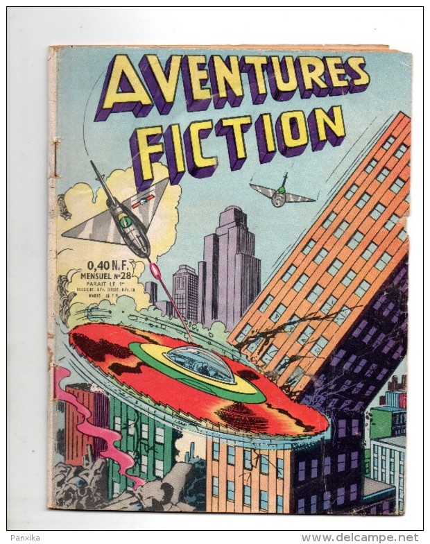 Aventure Fiction. 4 Numeros. N°21,27,28,18. - Aventures Fiction