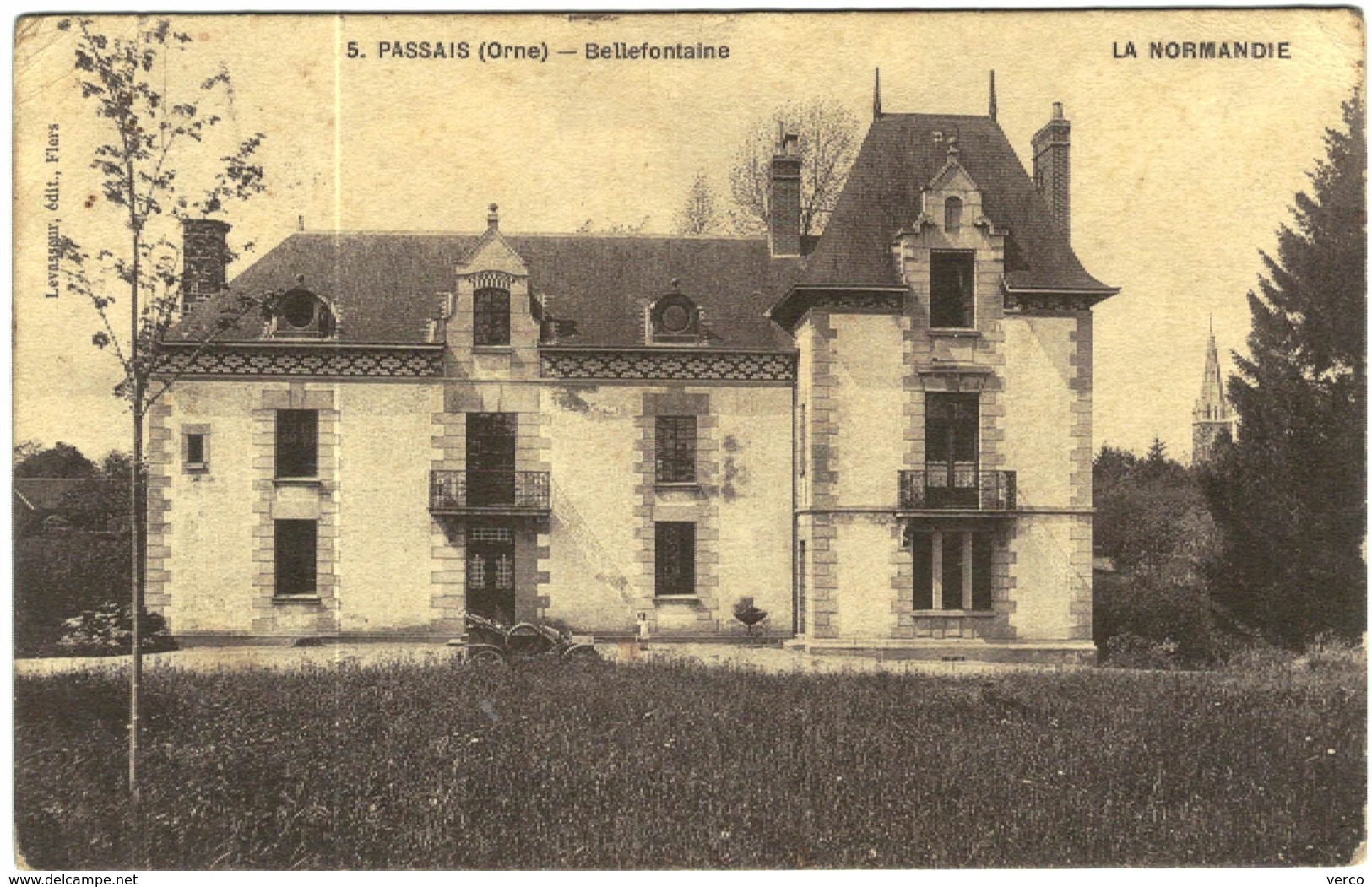 Carte Postale Ancienne De PASSAIS -Bellefontaine - Other & Unclassified