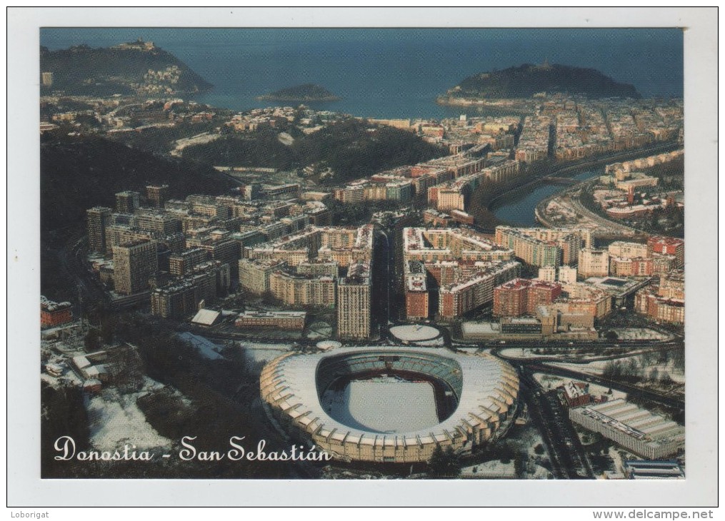 ESTADIO - STADIUM - STADE - STADIO - STADION .-  " ANOETA " .-SAN SEBASTIAN.- (ESPAÑA ) - Soccer