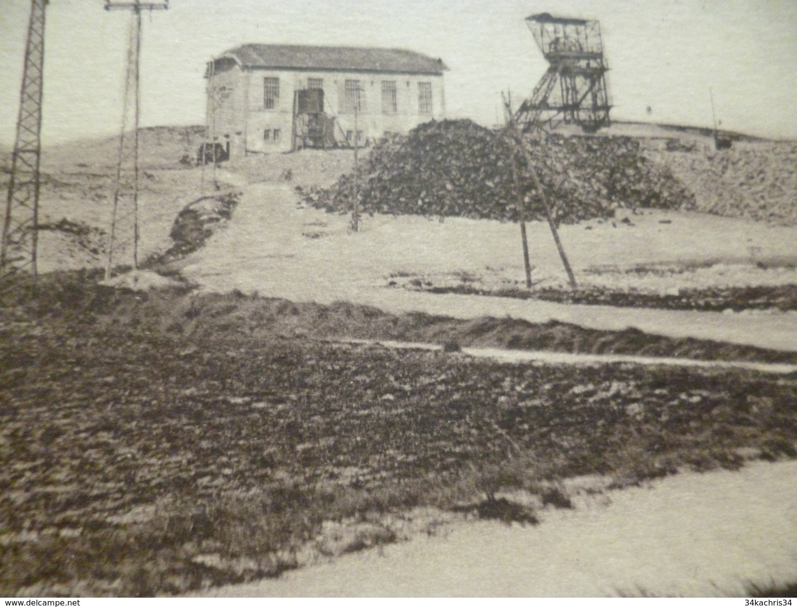 CPA 30 Gard Saint Jean De Maruéjols Le Puits Goldenay Mines - Autres & Non Classés