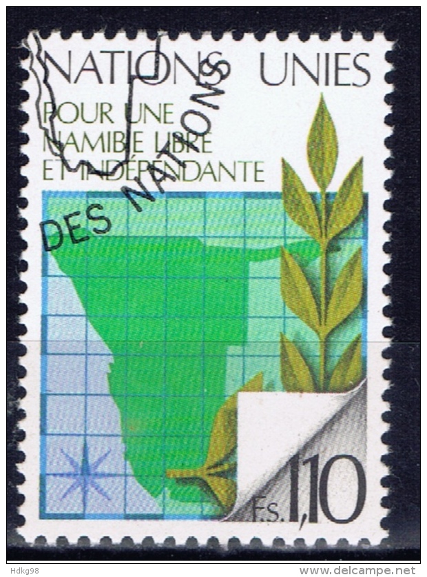 UNG+ Vereinte Nationen Genf 1979 Mi 85 Namibia - Used Stamps